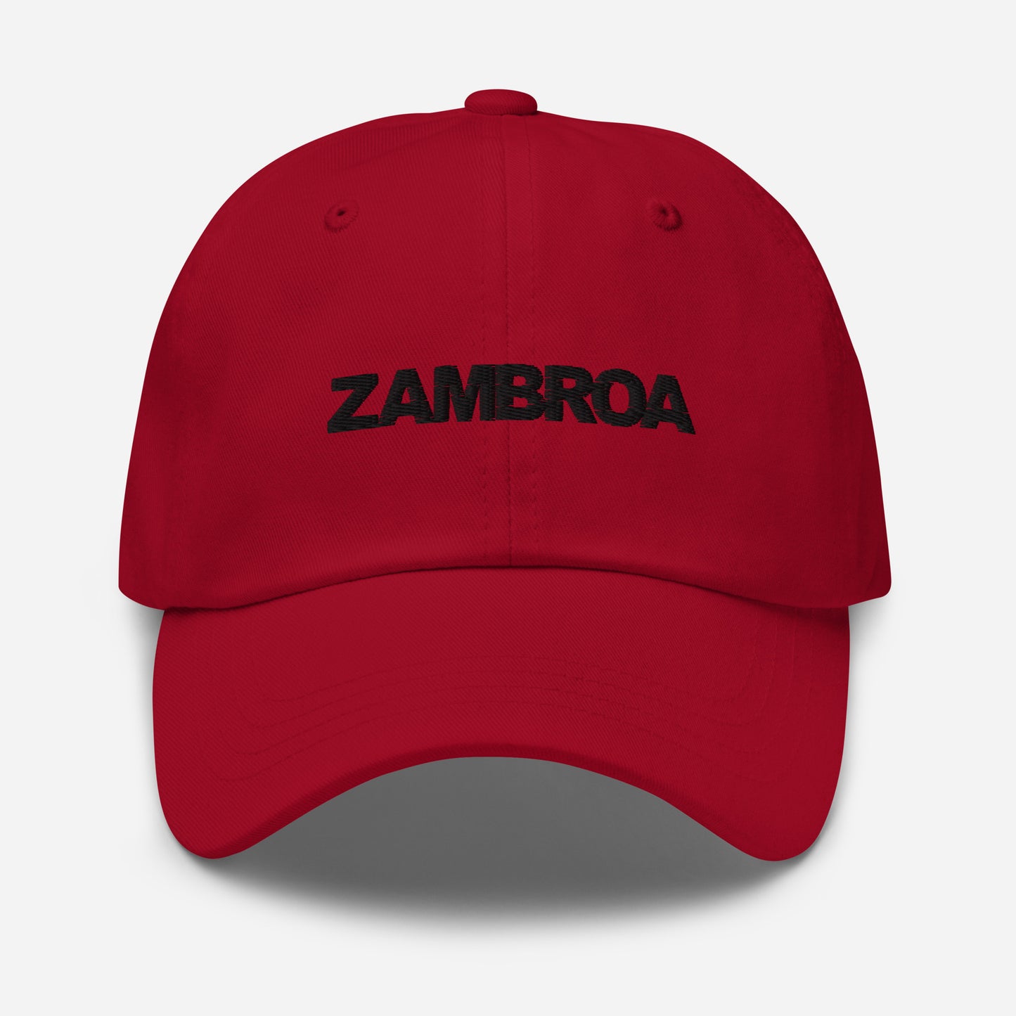 ZAMBROA Dad Hat (Black Logo)
