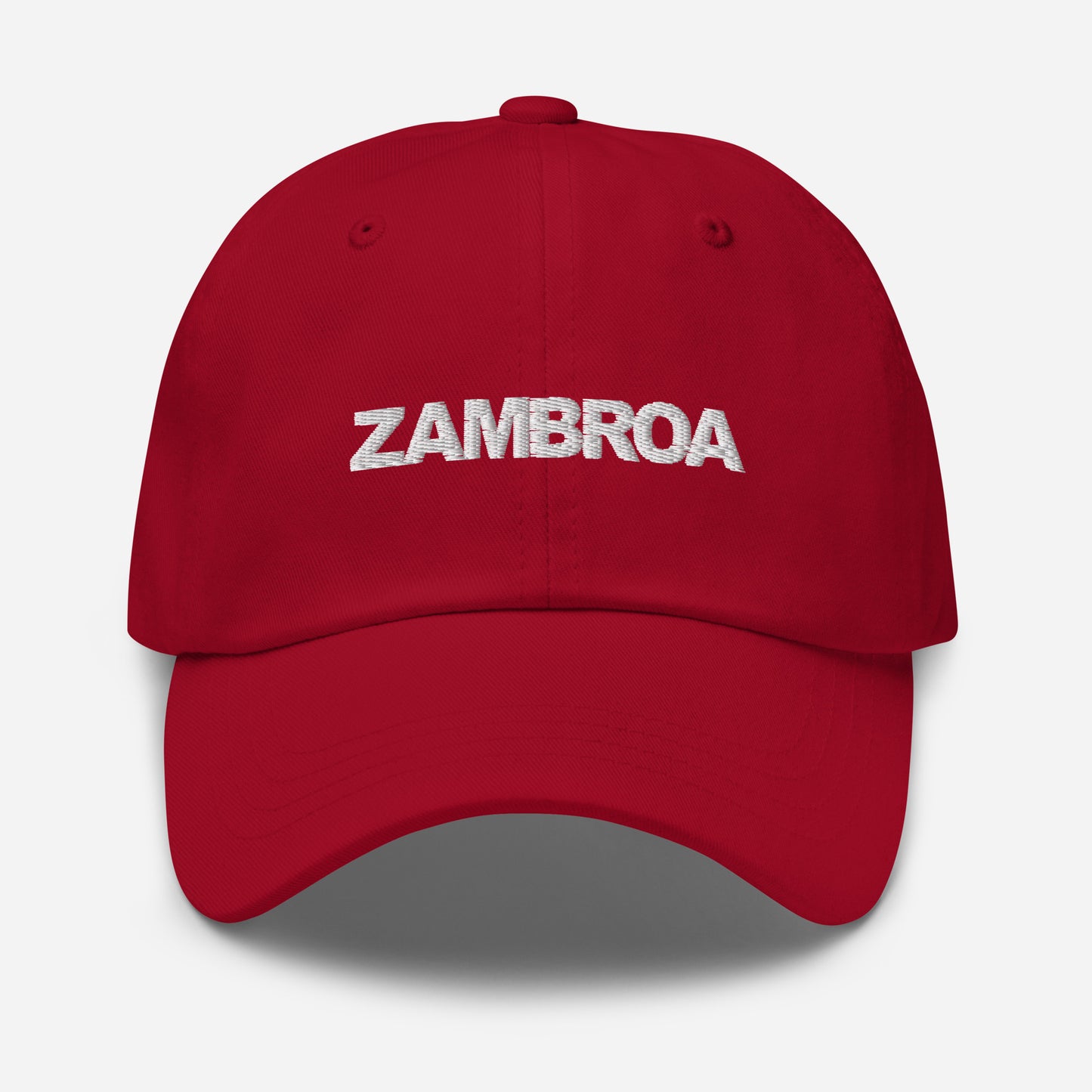 ZAMBROA Dad Hat (Black Logo)