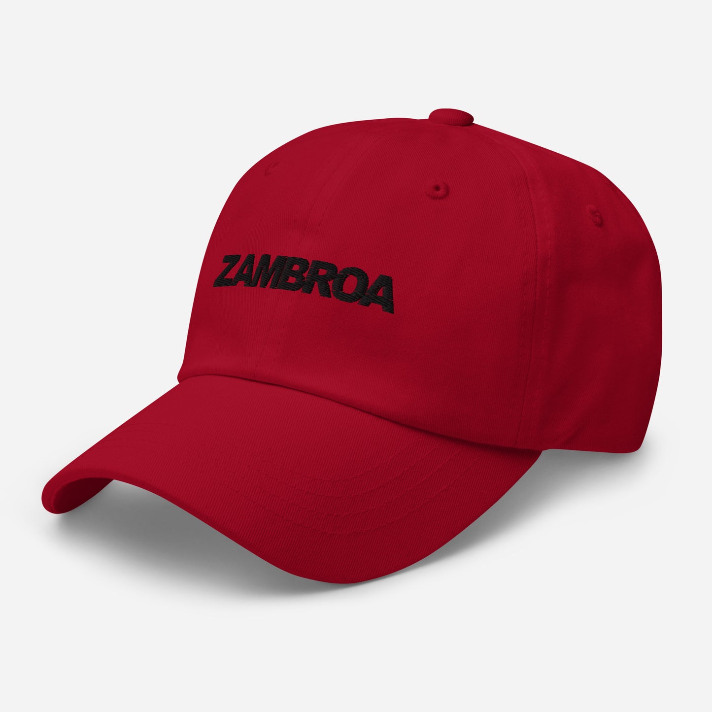 ZAMBROA Dad Hat (Black Logo)