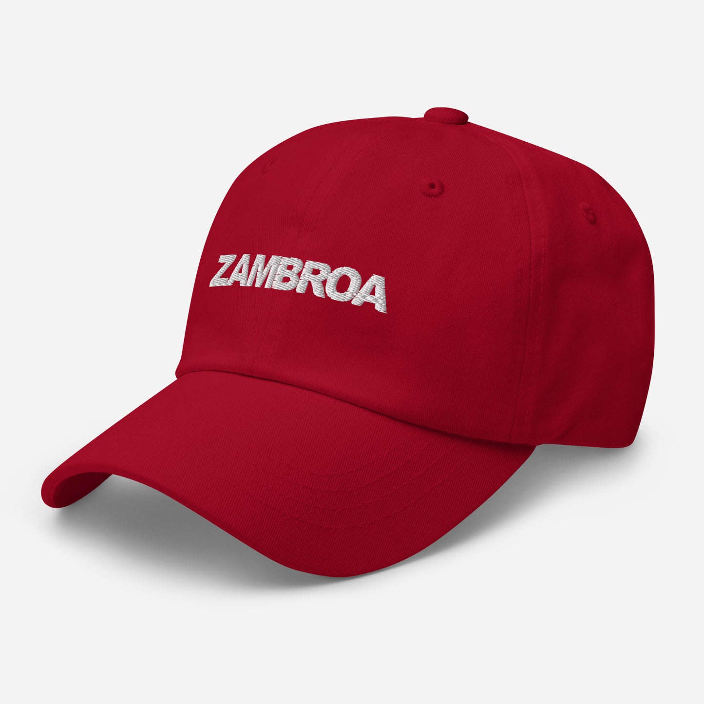 ZAMBROA Dad Hat (Black Logo)