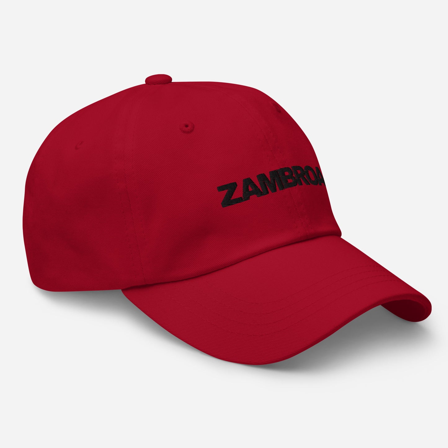 ZAMBROA Dad Hat (Black Logo)