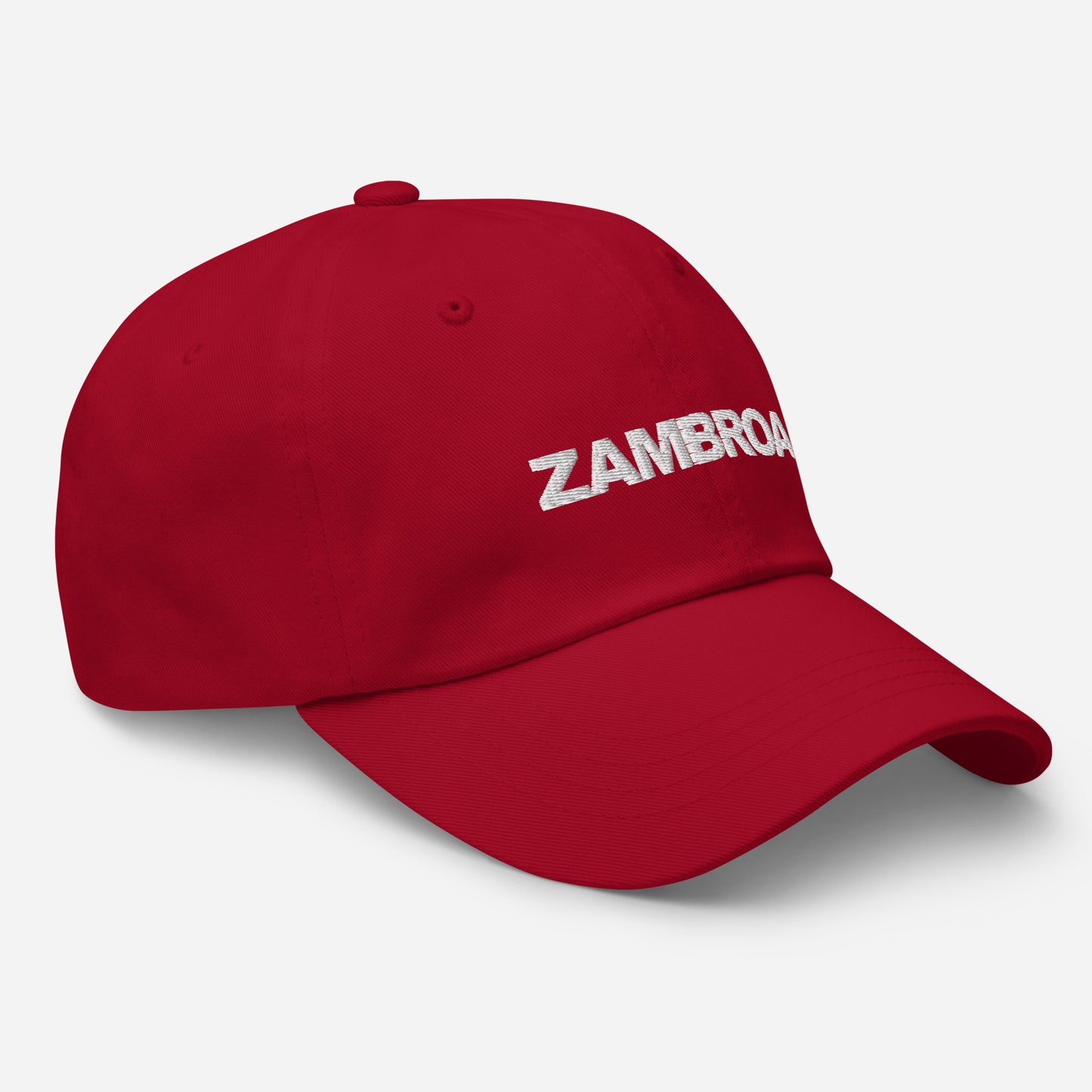 ZAMBROA Dad Hat (Black Logo)