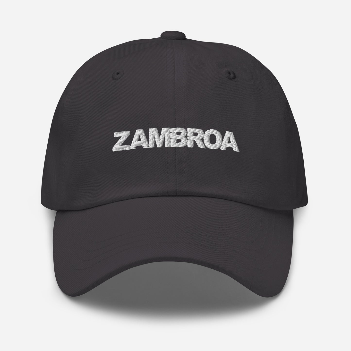 ZAMBROA Dad Hat (Black Logo)