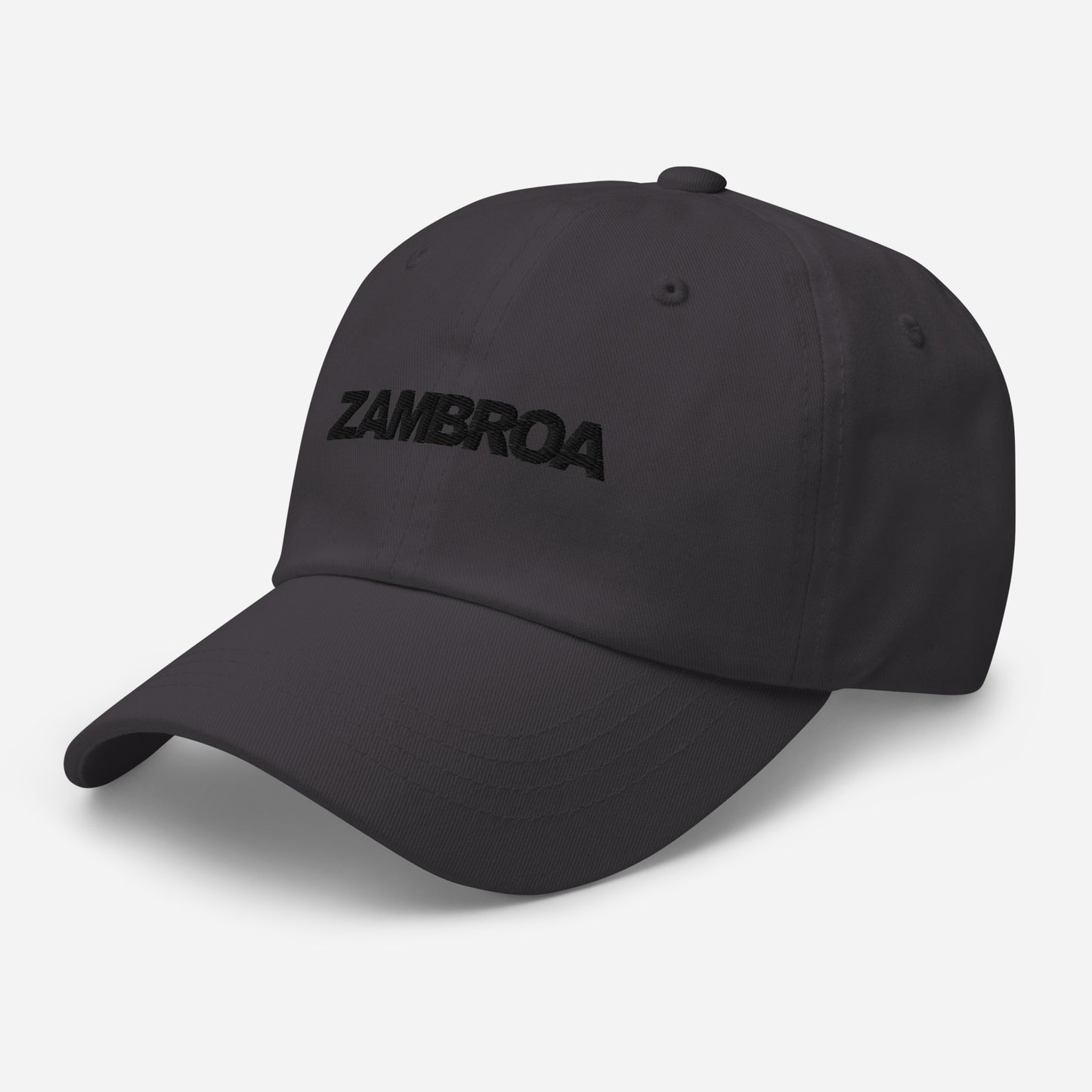 ZAMBROA Dad Hat (Black Logo)