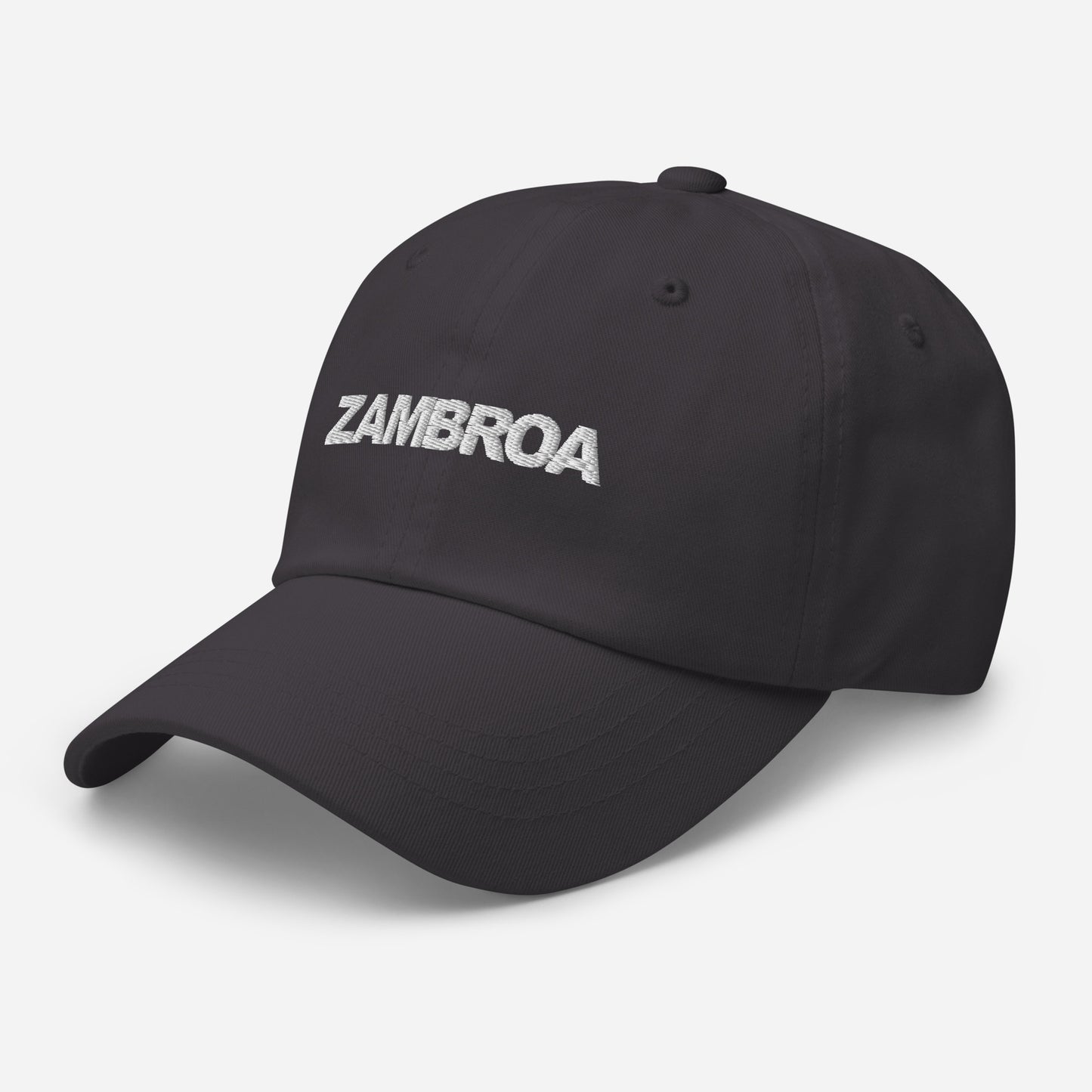 ZAMBROA Dad Hat (Black Logo)