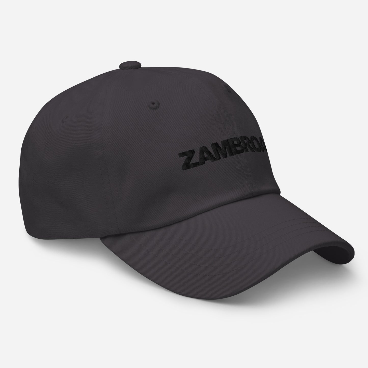 ZAMBROA Dad Hat (Black Logo)