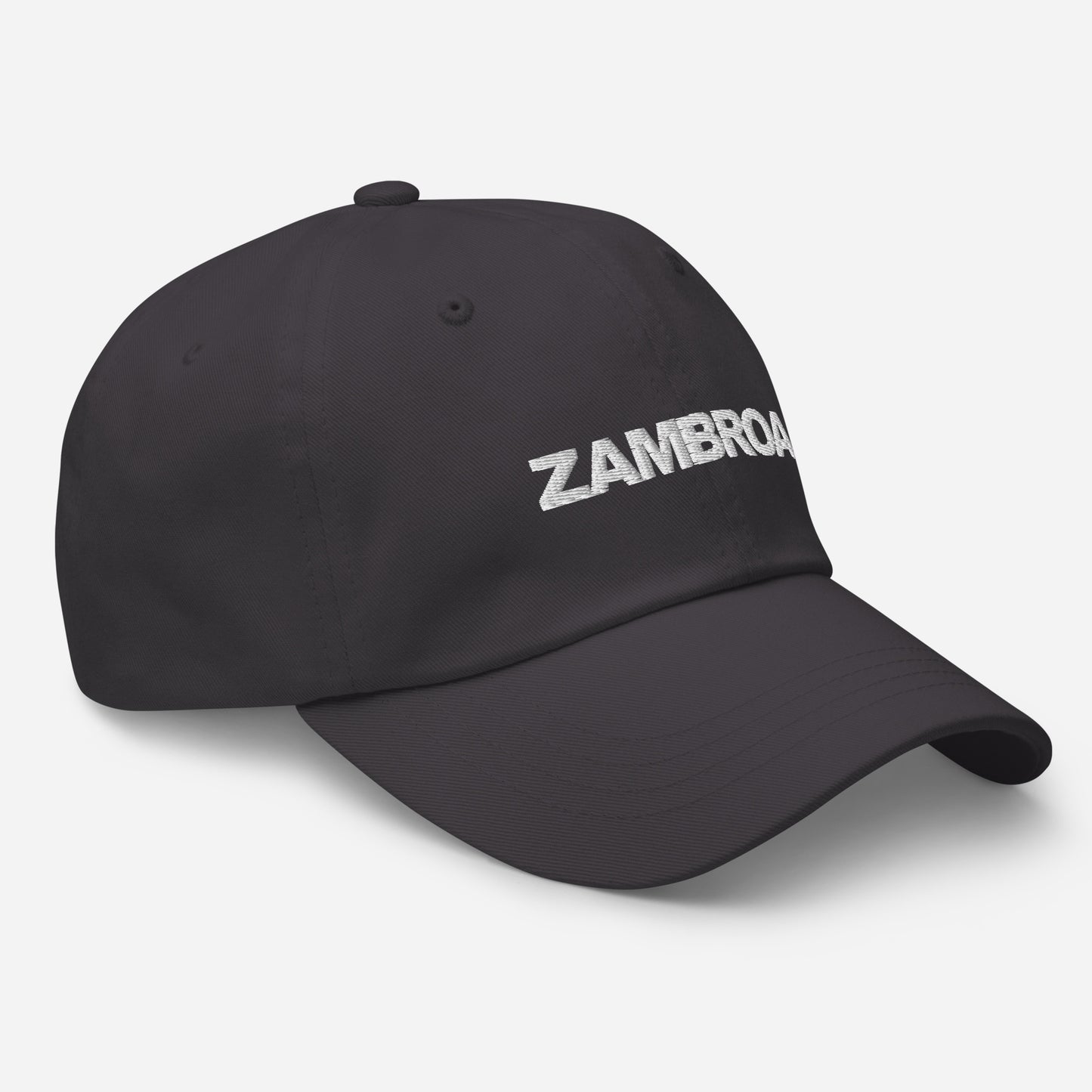 ZAMBROA Dad Hat (Black Logo)