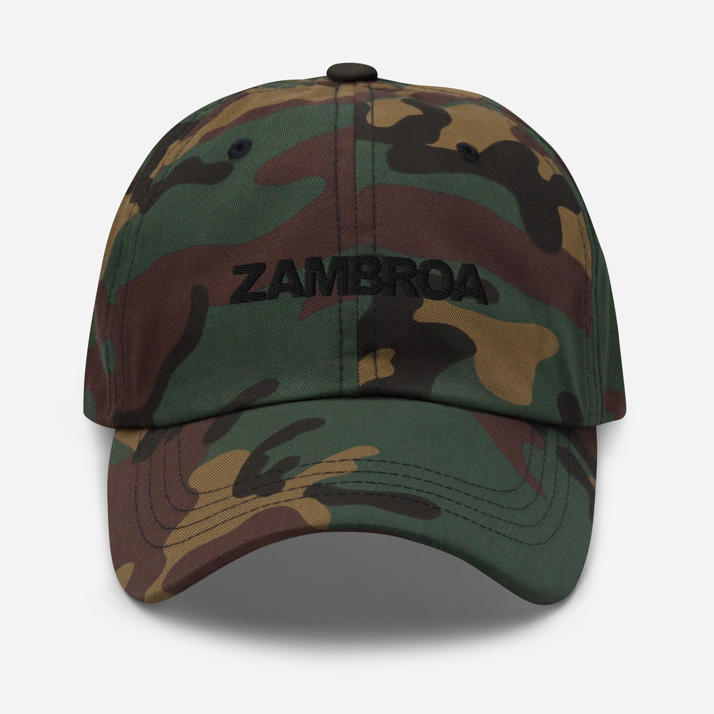 ZAMBROA Dad Hat (Black Logo)