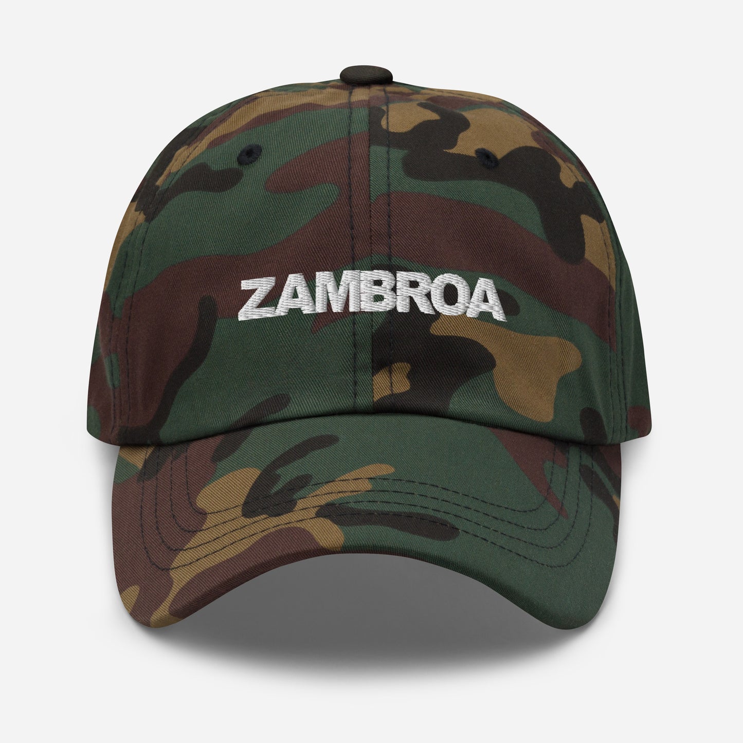 ZAMBROA Dad Hat (Black Logo)