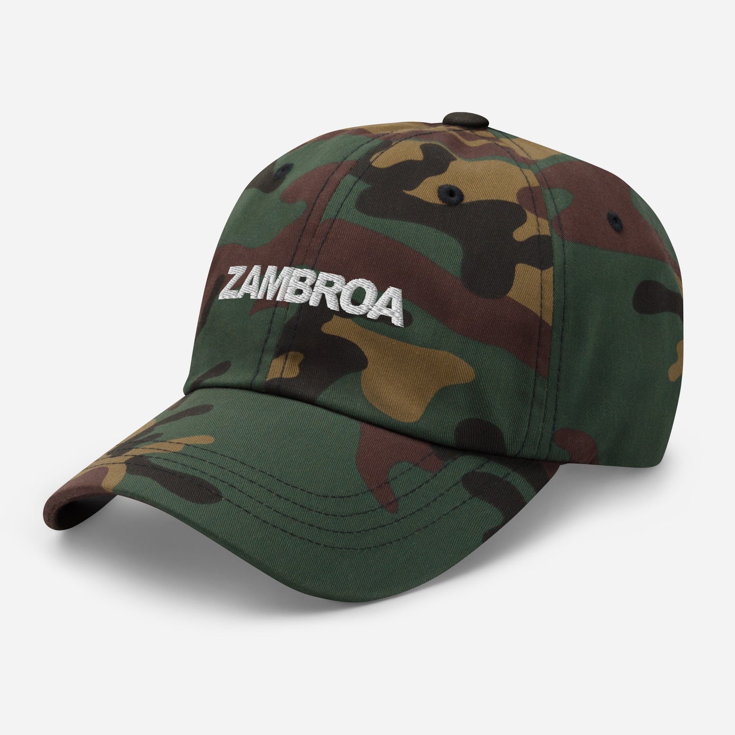 ZAMBROA Dad Hat (Black Logo)