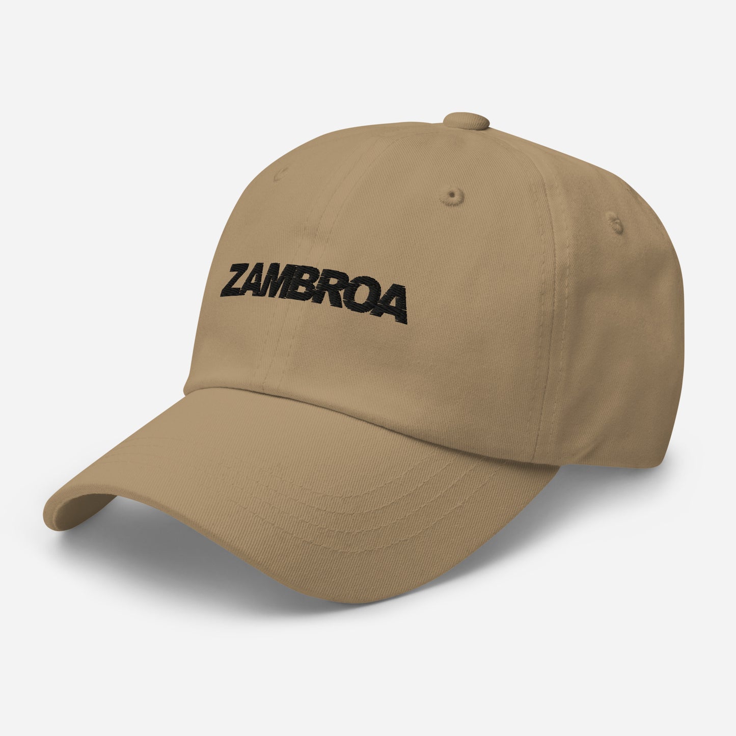 ZAMBROA Dad Hat (Black Logo)