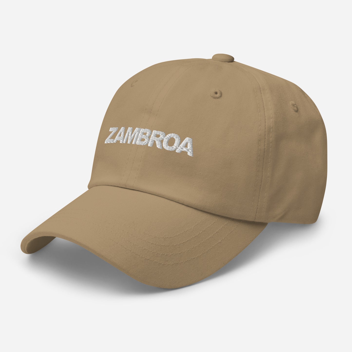 ZAMBROA Dad Hat (Black Logo)