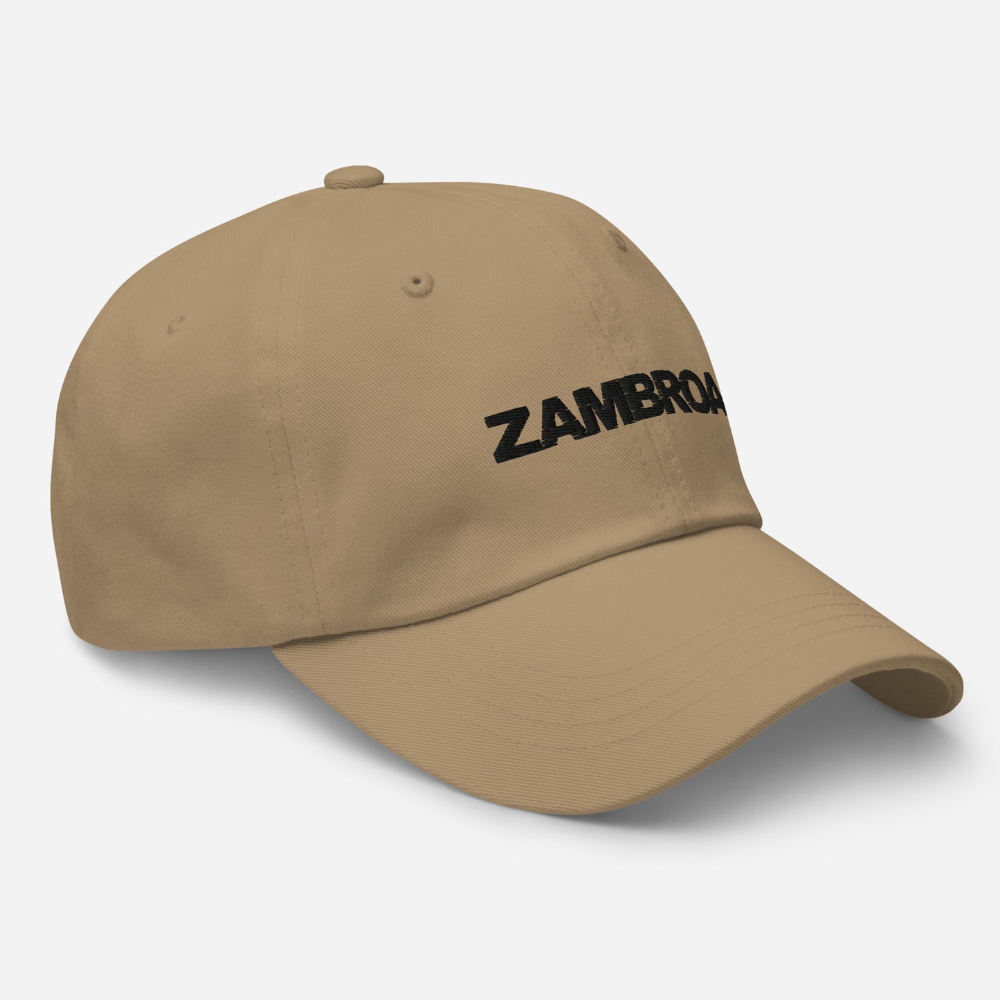 ZAMBROA Dad Hat (Black Logo)