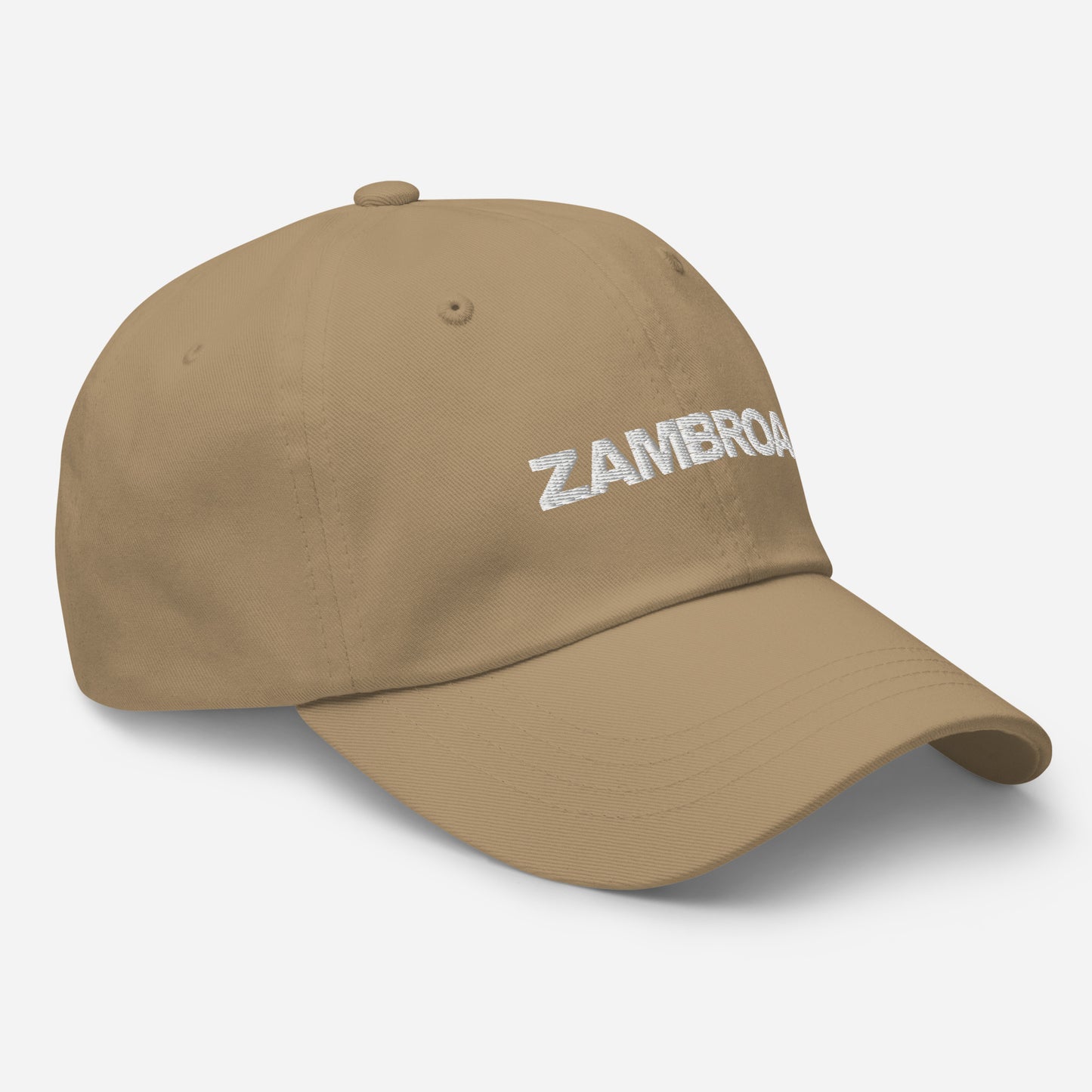 ZAMBROA Dad Hat (Black Logo)