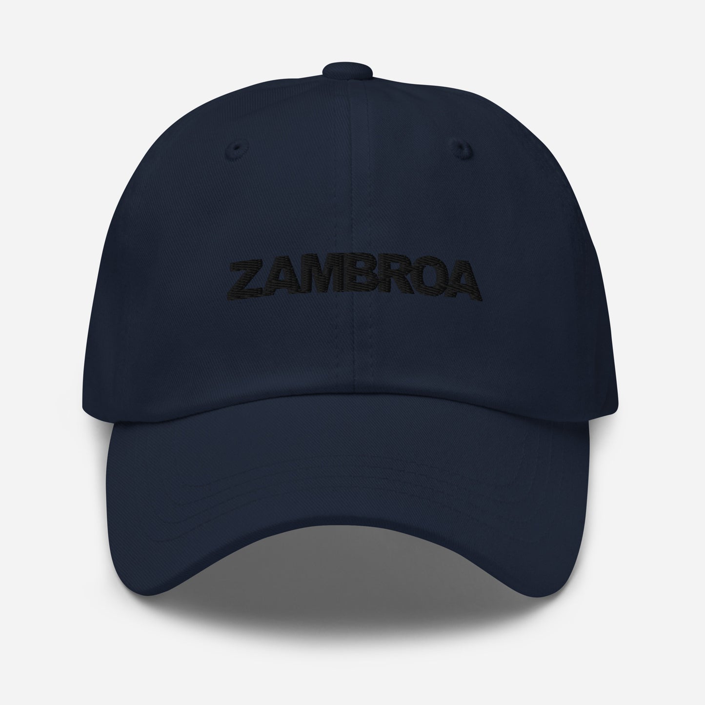 ZAMBROA Dad Hat (Black Logo)