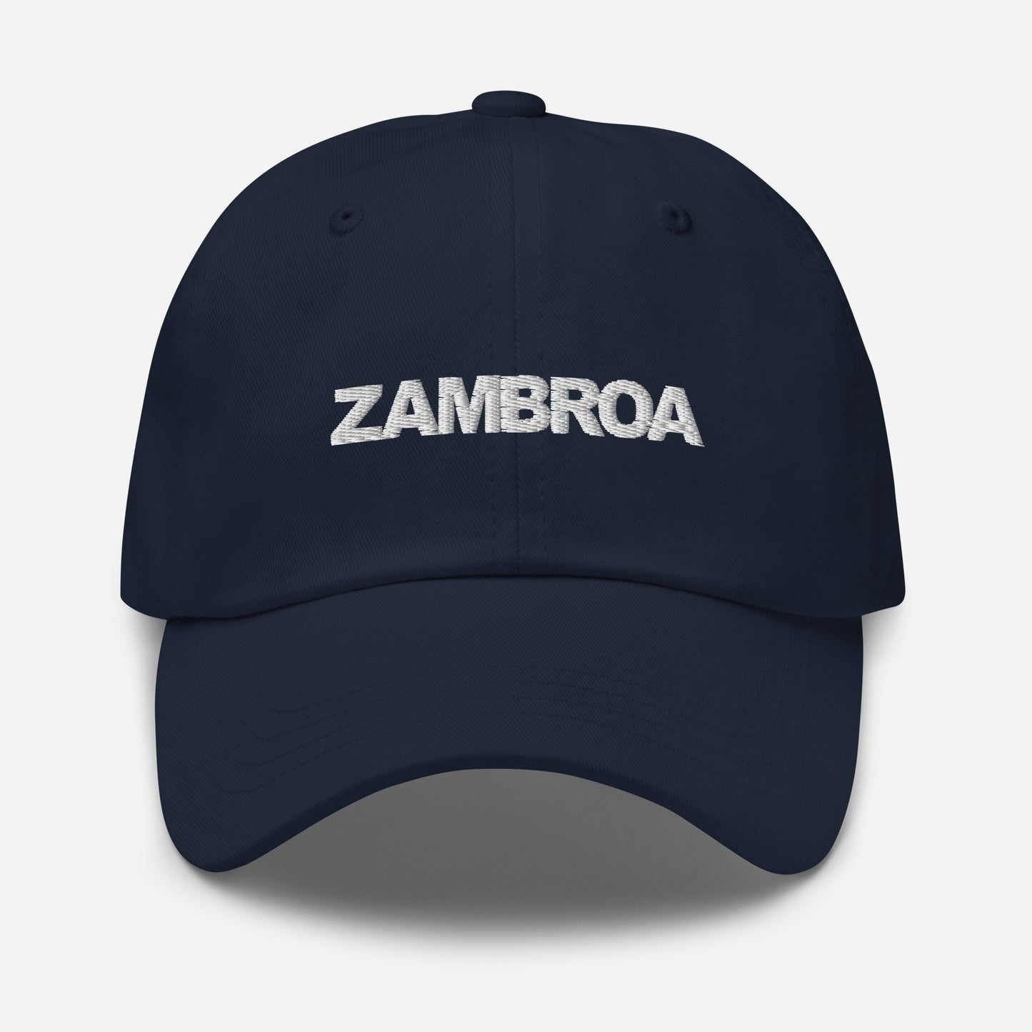 ZAMBROA Dad Hat (Black Logo)