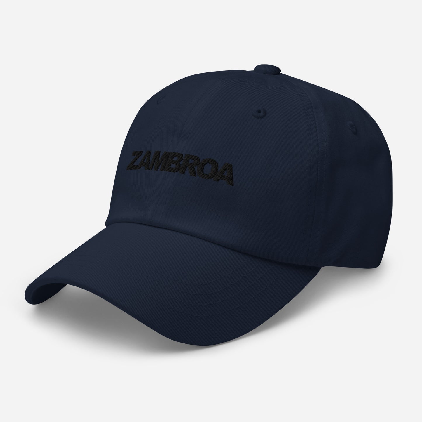 ZAMBROA Dad Hat (Black Logo)