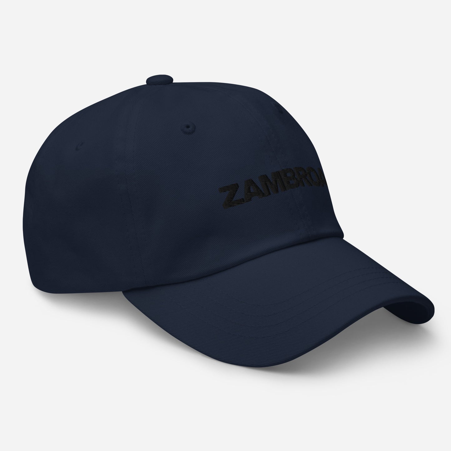 ZAMBROA Dad Hat (Black Logo)
