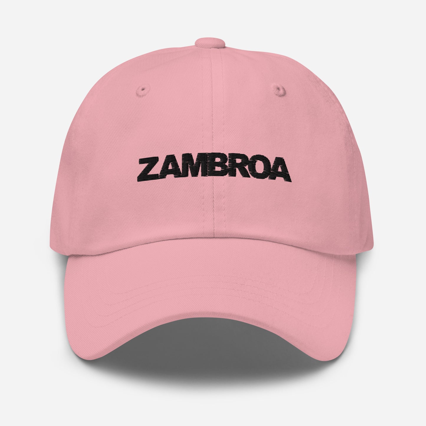 ZAMBROA Dad Hat (Black Logo)