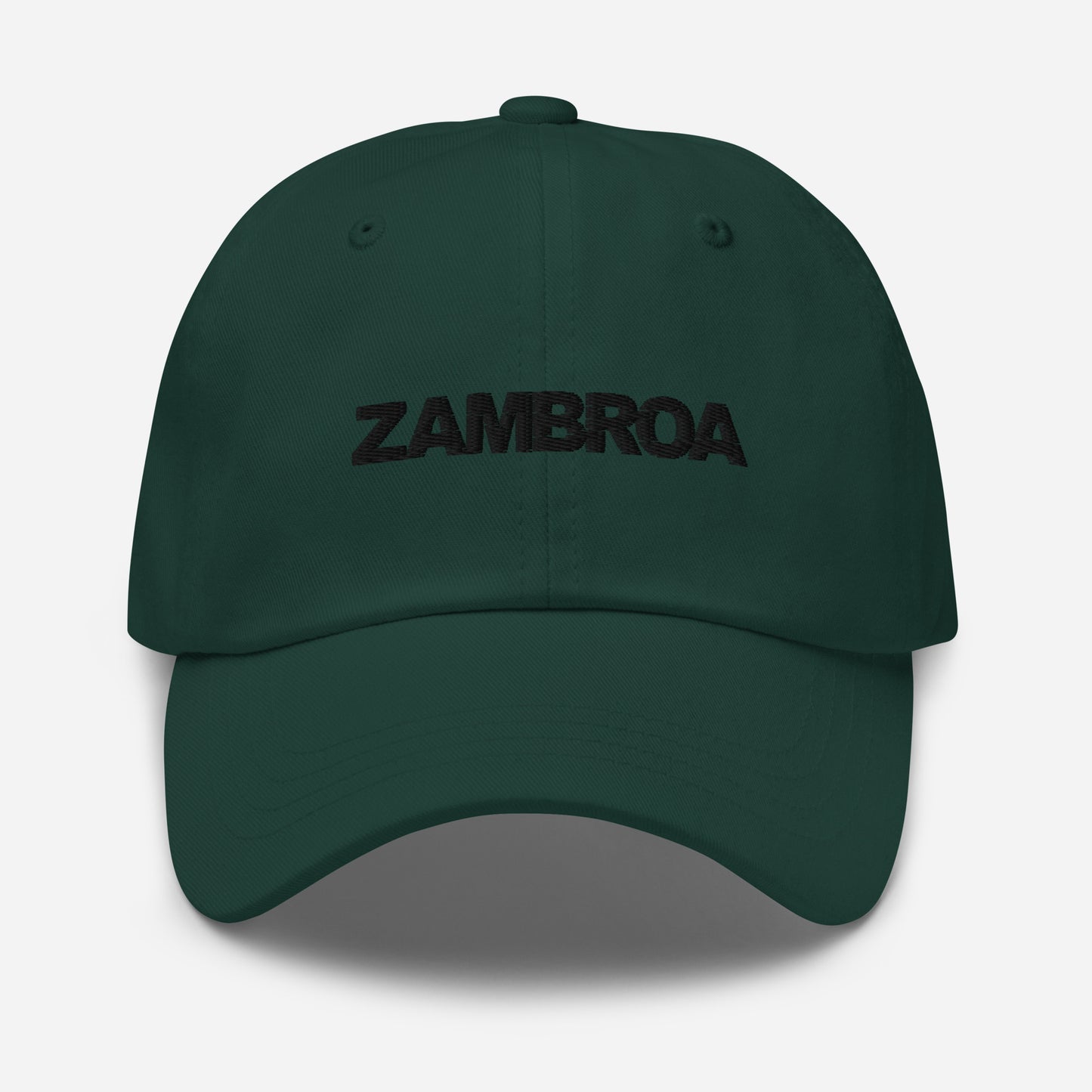 ZAMBROA Dad Hat (Black Logo)