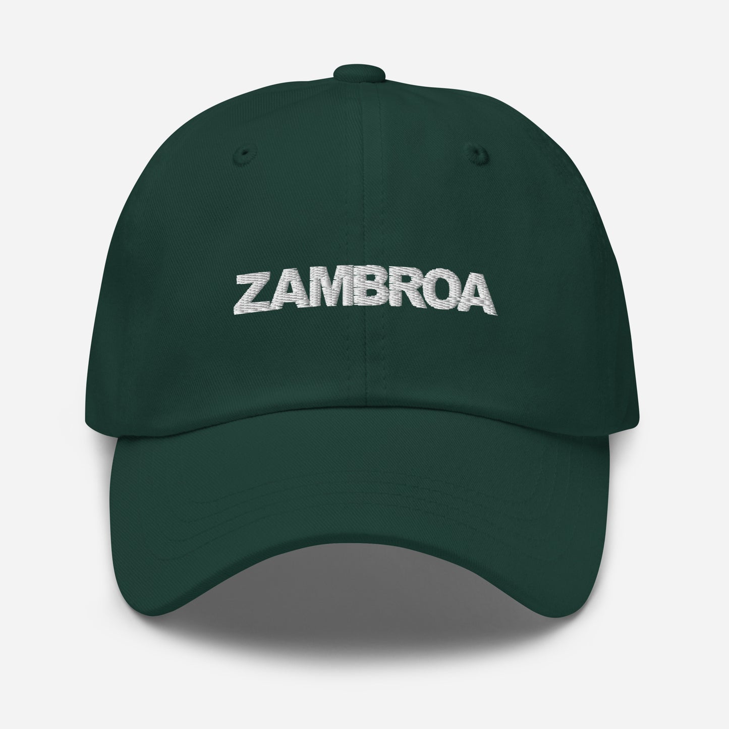 ZAMBROA Dad Hat (Black Logo)
