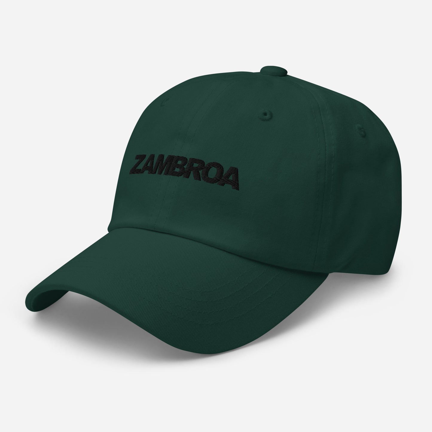 ZAMBROA Dad Hat (Black Logo)