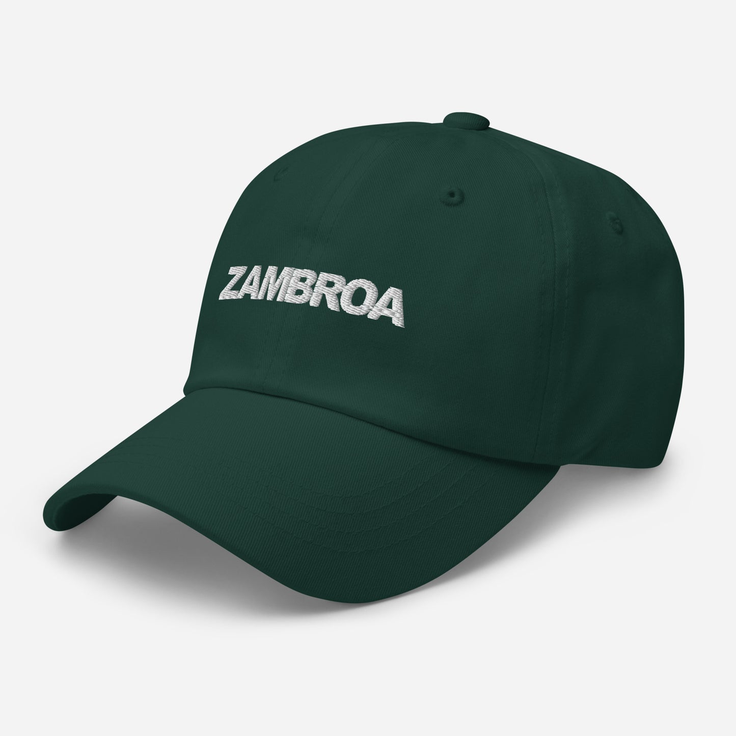 ZAMBROA Dad Hat (Black Logo)