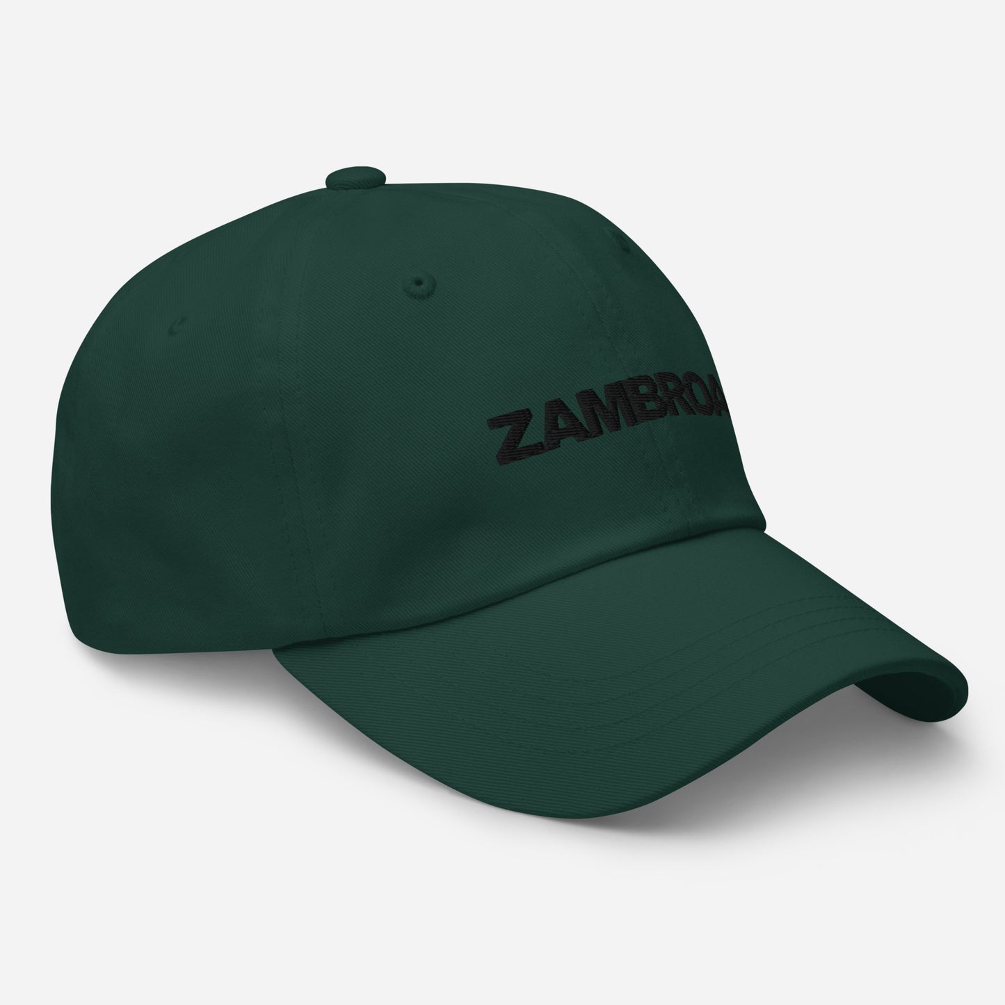 ZAMBROA Dad Hat (Black Logo)