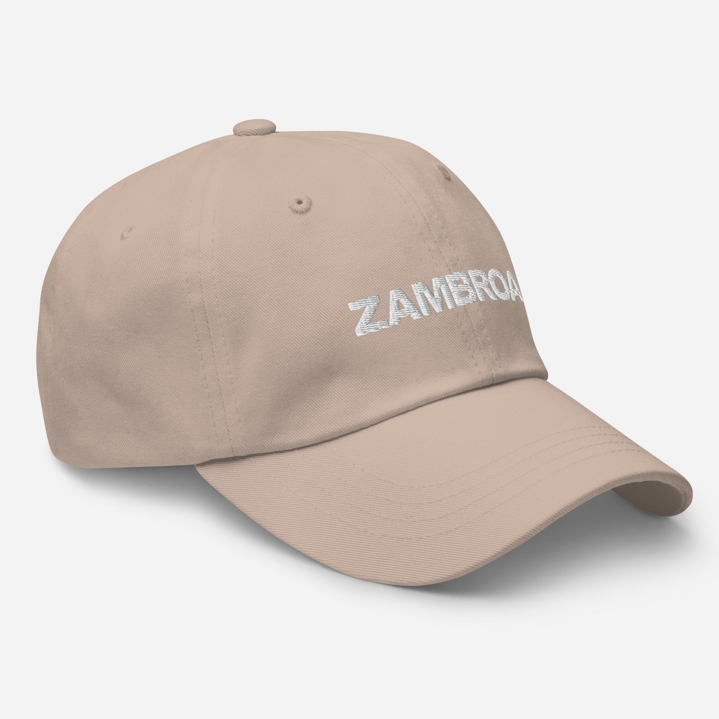 ZAMBROA Dad Hat (Black Logo)
