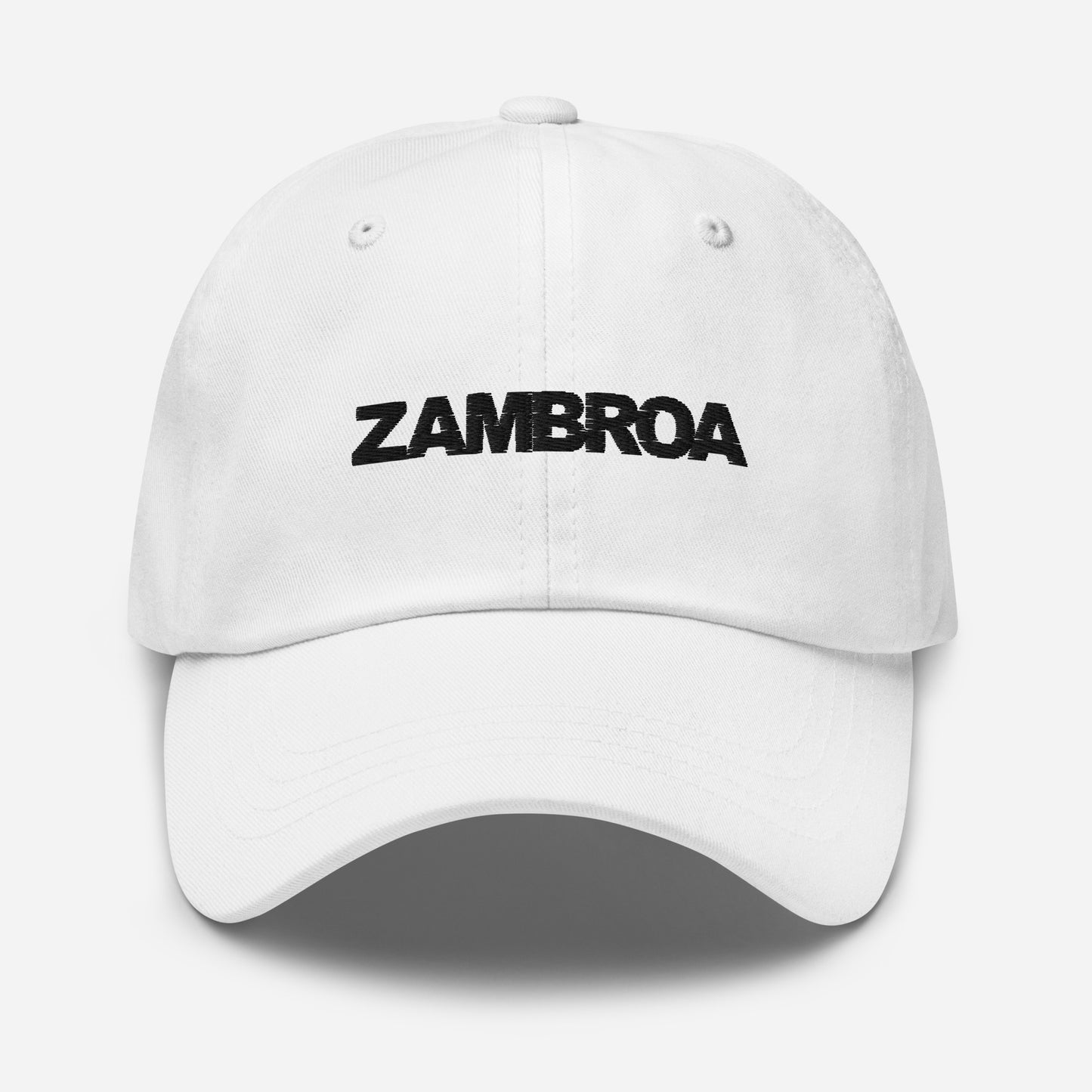 ZAMBROA Dad Hat (Black Logo)
