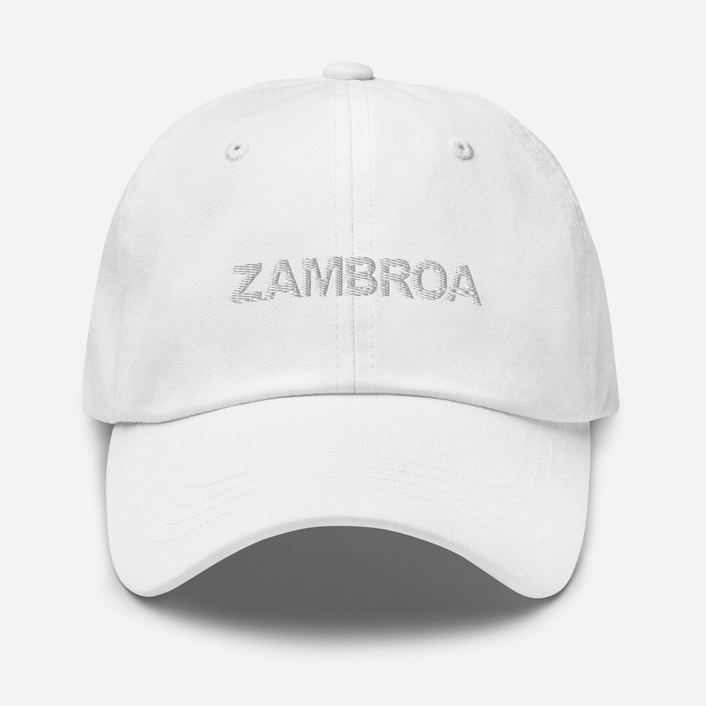 ZAMBROA Dad Hat (Black Logo)