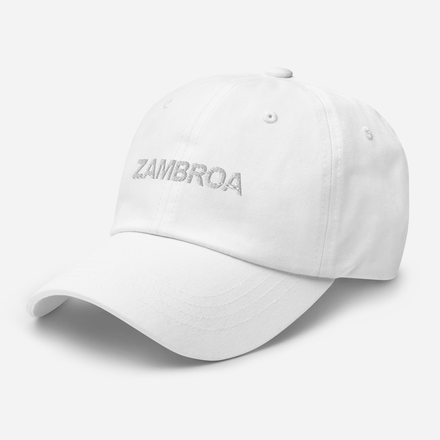 ZAMBROA Dad Hat (Black Logo)