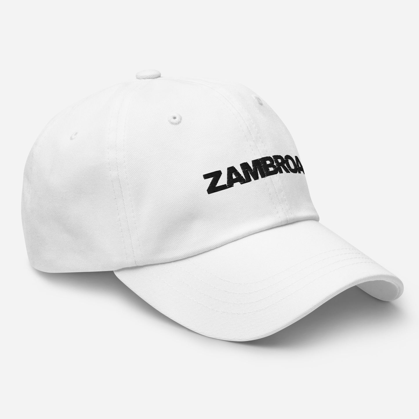 ZAMBROA Dad Hat (Black Logo)