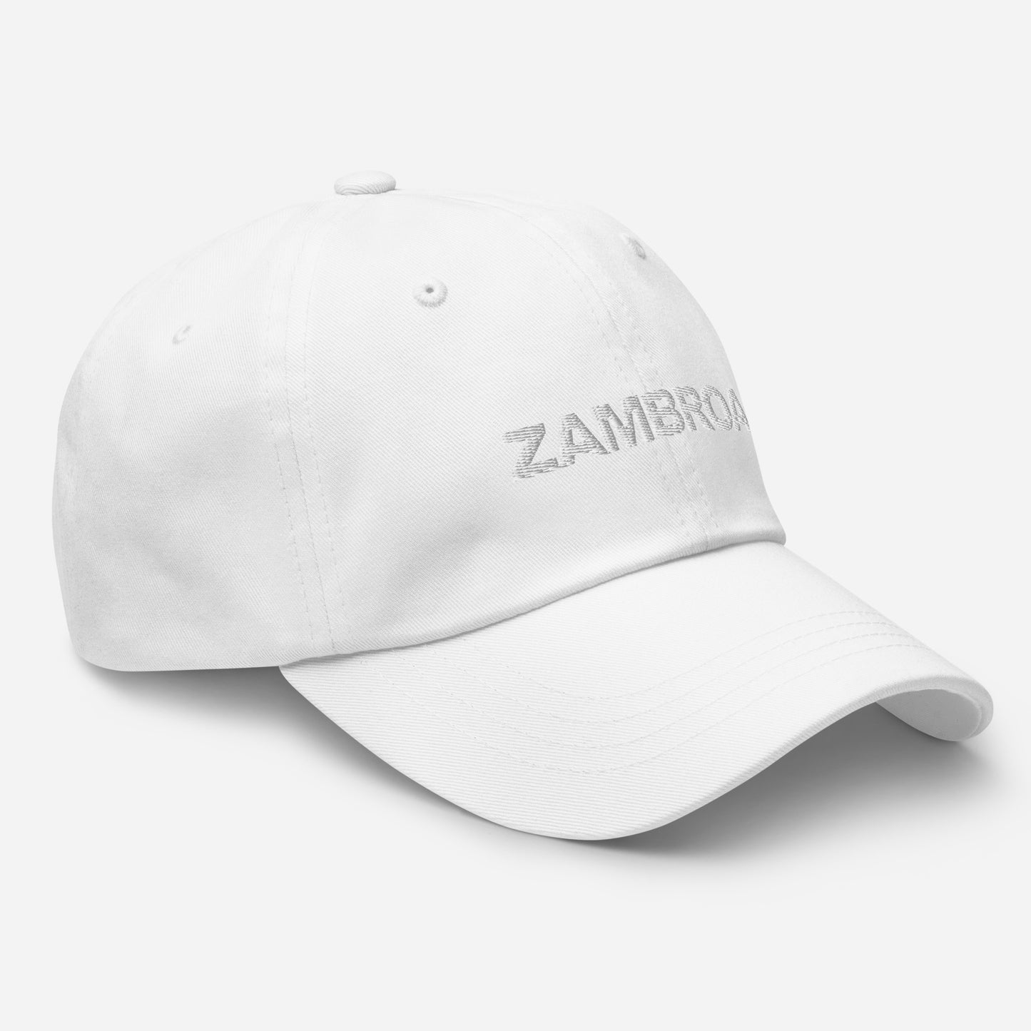 ZAMBROA Dad Hat (Black Logo)