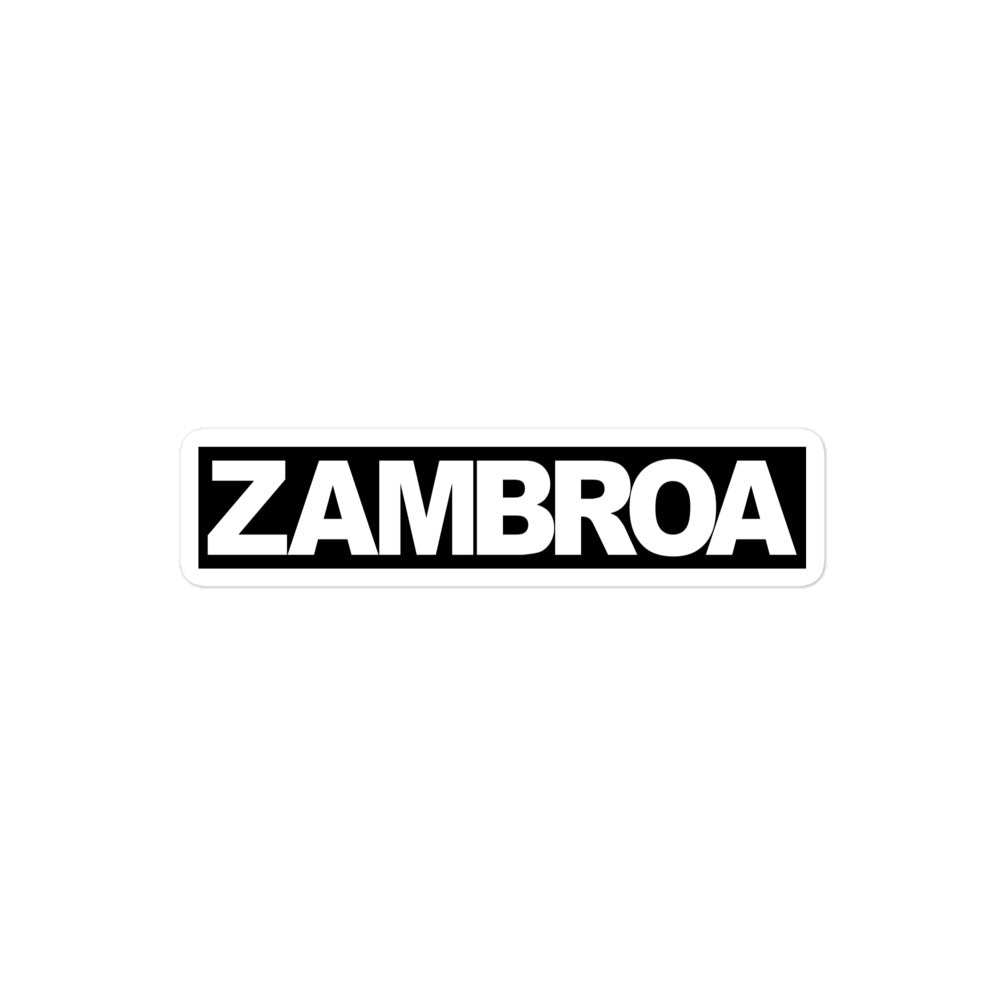 ZAMBROA Stickers