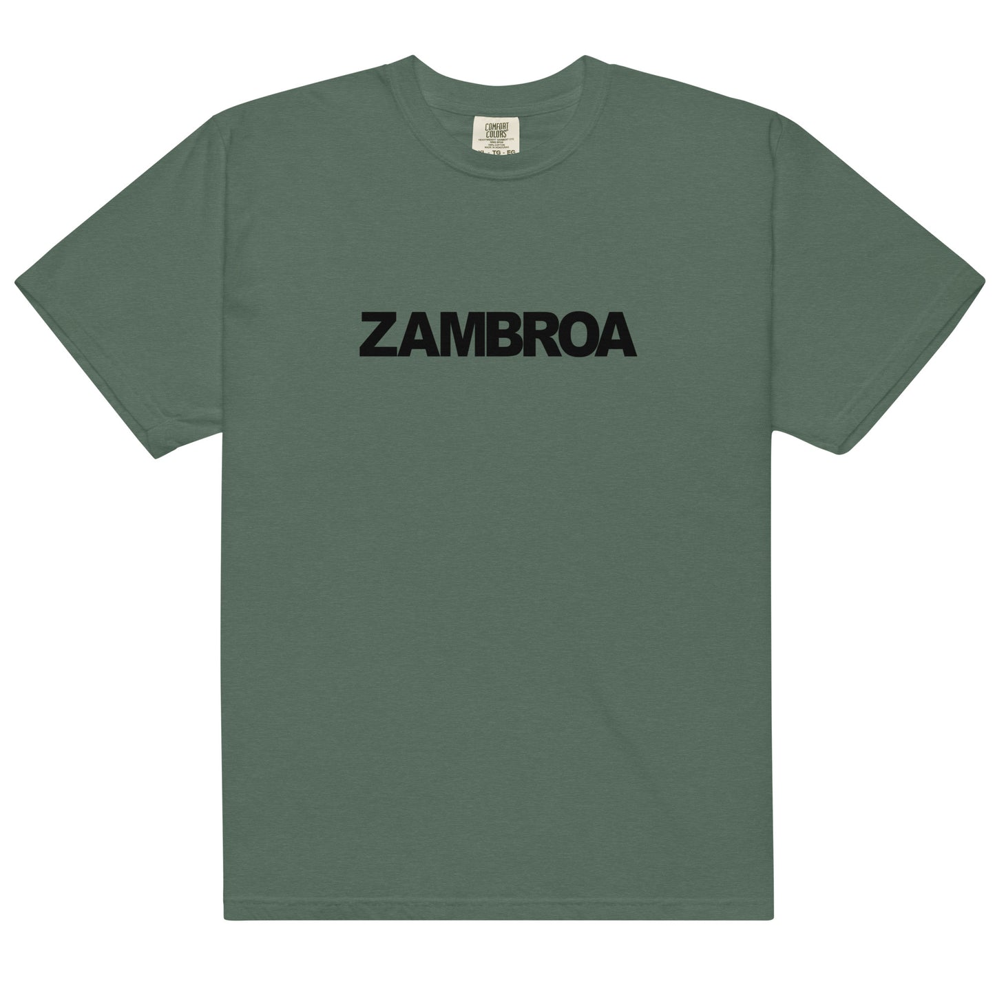 ZAMBROA T-Shirt (Black Logo)