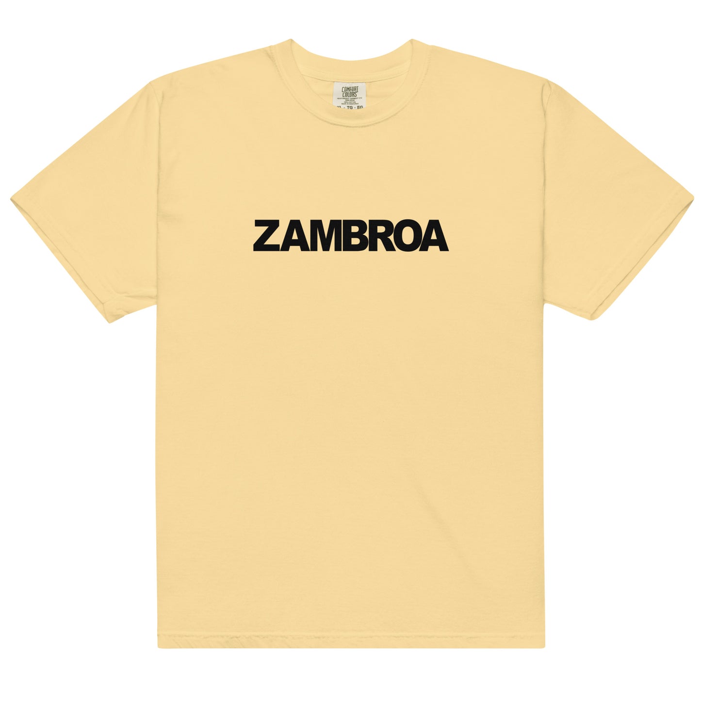 ZAMBROA T-Shirt (Black Logo)
