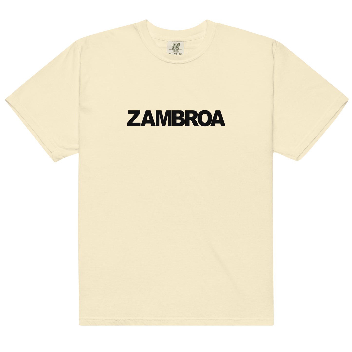 ZAMBROA T-Shirt (Black Logo)