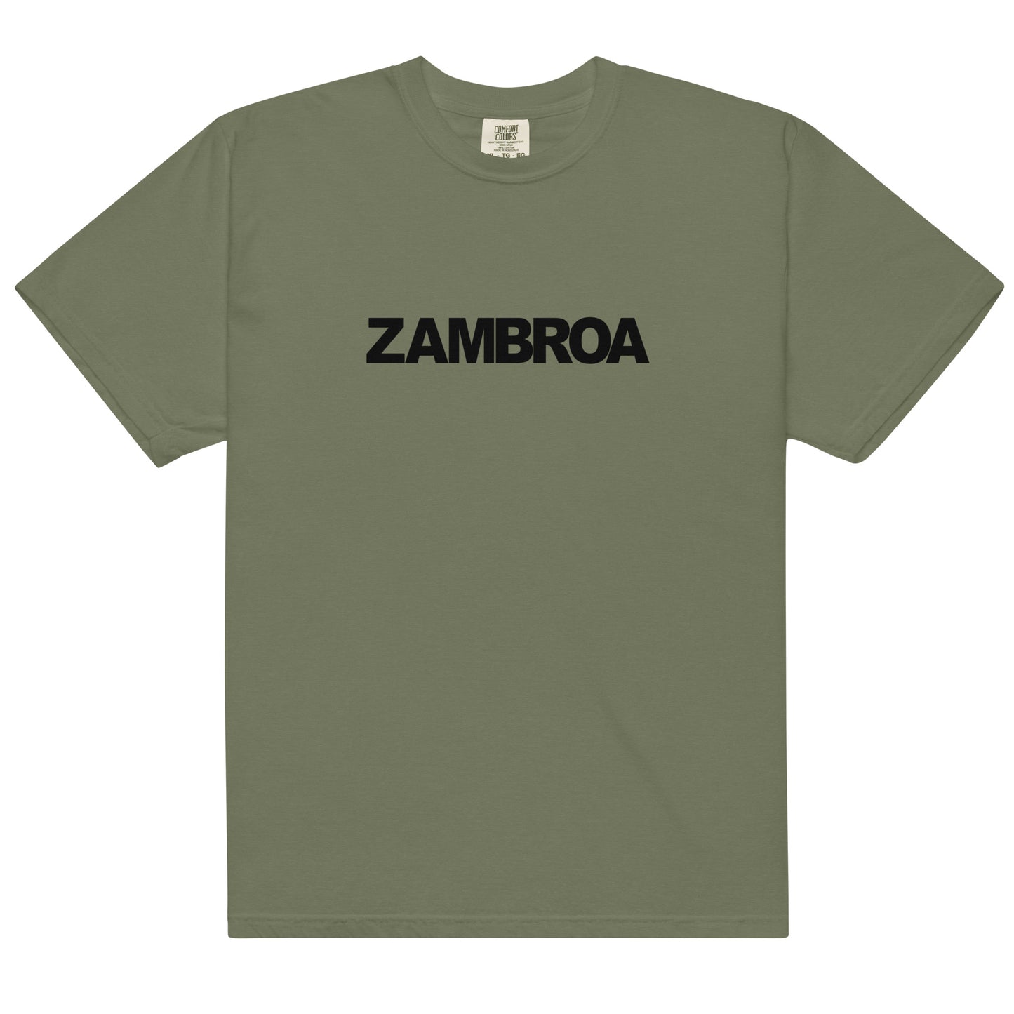 ZAMBROA T-Shirt (Black Logo)