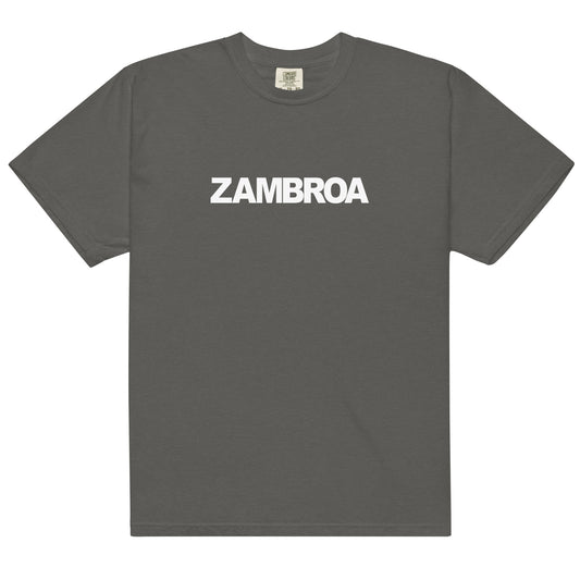 ZAMBROA T-Shirt (White Logo)