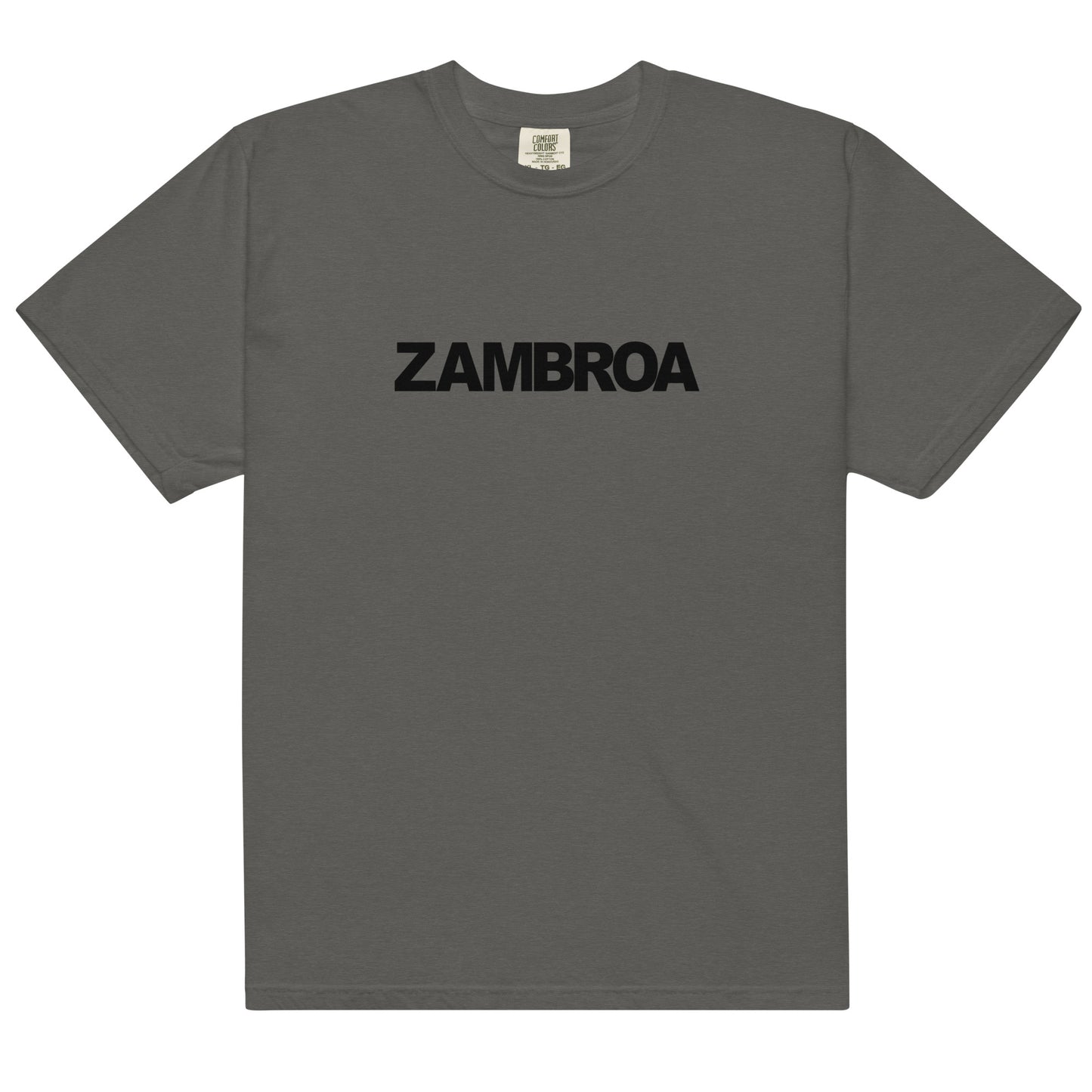 ZAMBROA T-Shirt (Black Logo)