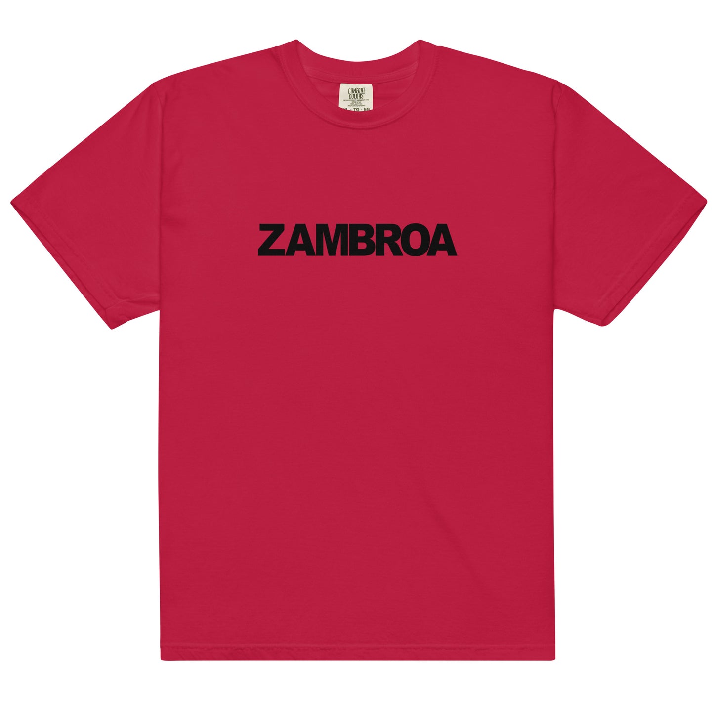 ZAMBROA T-Shirt (Black Logo)