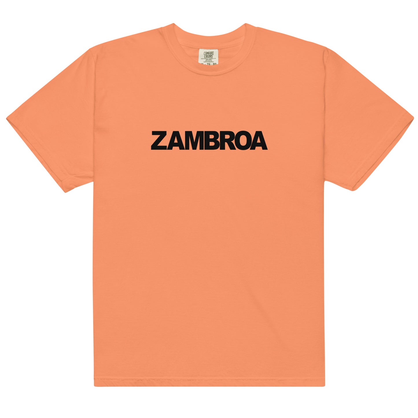 ZAMBROA T-Shirt (Black Logo)
