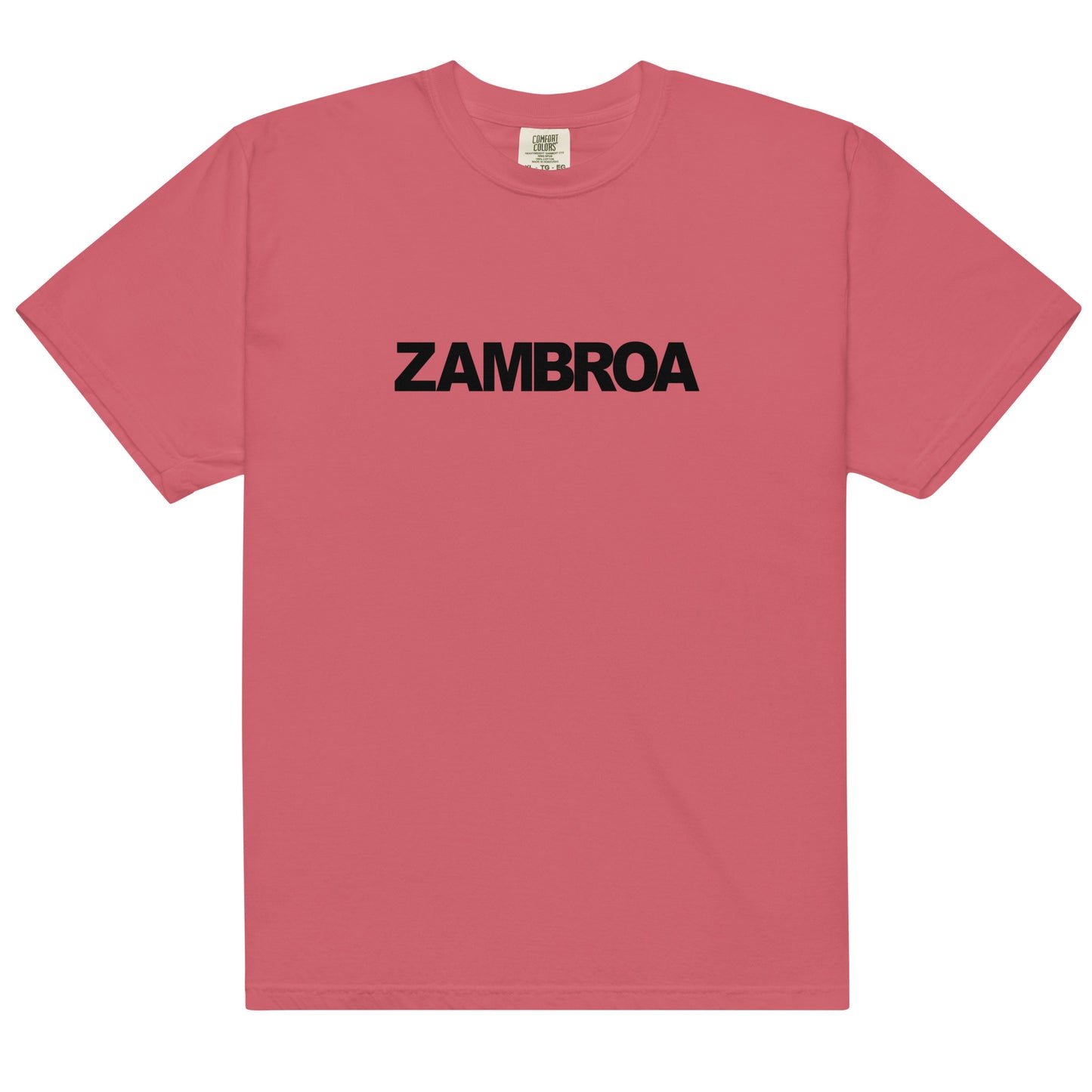 ZAMBROA T-Shirt (Black Logo)
