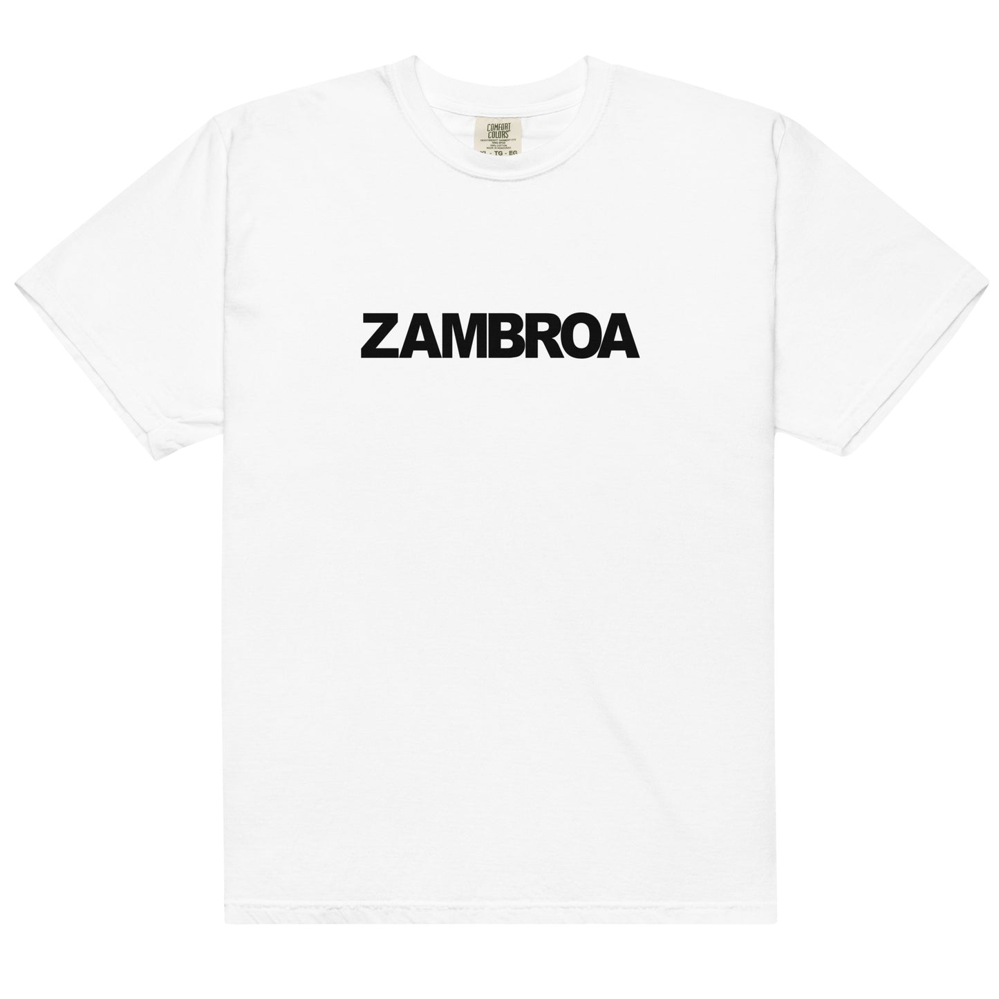 ZAMBROA T-Shirt (Black Logo)